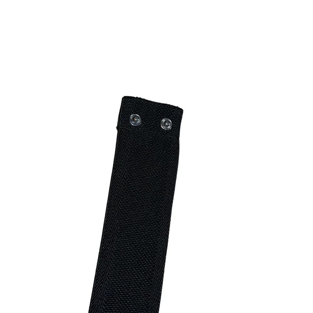 Loft Black Rhinestone Stretch Cinch Belt